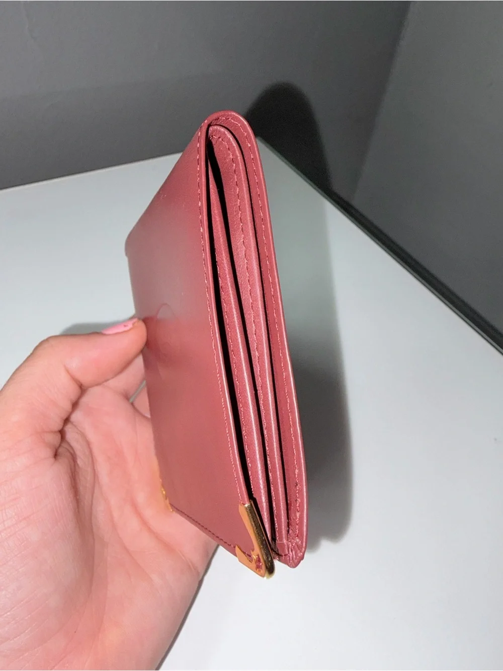 Vintage Cartier Must de Cartier Burgundy Leather Bifold Wallet